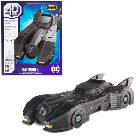 Puzzle 4D Build Batman Batmobile oraz Batwing modeli aut 3D do złożenia