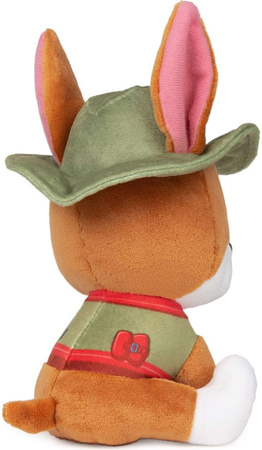 Psi Patrol 2w1 Pojazd z figurką Tracker eco + maskotka pluszak Piesek 15 cm