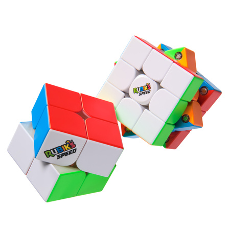 Zestaw 2W1 Oryginalna klasyczna Kostka Rubika Speed Duo 3x3 i 2x2
