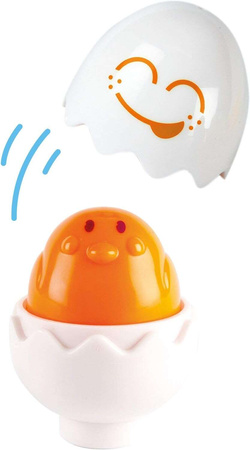 Tomy Wesołe Piszczące Jajeczka Jajka Z Dźwiękiem Sorter W Pojemniku Sorter Kształtów