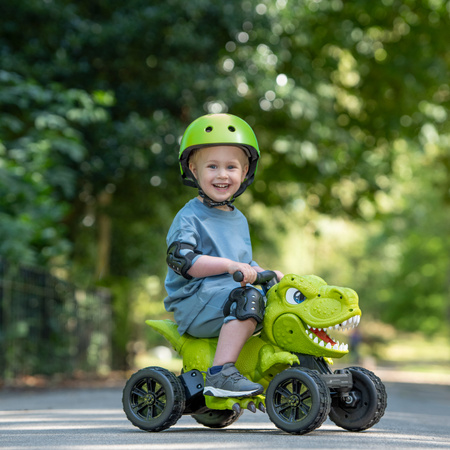 EVO Jeździk auto na akumulator dla dziecka quad pojazd dinozaur z dźwiękiem ryczy