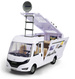 Duży zestaw Kamper wakacyjny pojazd z figurką i akcesoriami Hymer 30 cm