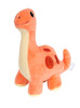 Urocza maskotka przytulanka pomarańczowy dinozaur 17 cm