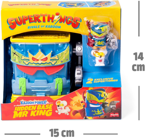 SuperThings Rivals of Kaboom Hidden Base Mr King zestaw Tajna Baza Mr Kinga