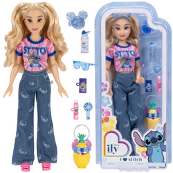 Disney ILY 4ever modna lalka z motywem Stitch i zestawem akcesoriów 30 cm