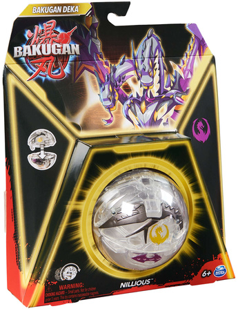 Bakugan Deka Nillious Kula 8 cm Figurka bitewna Gra strategiczna