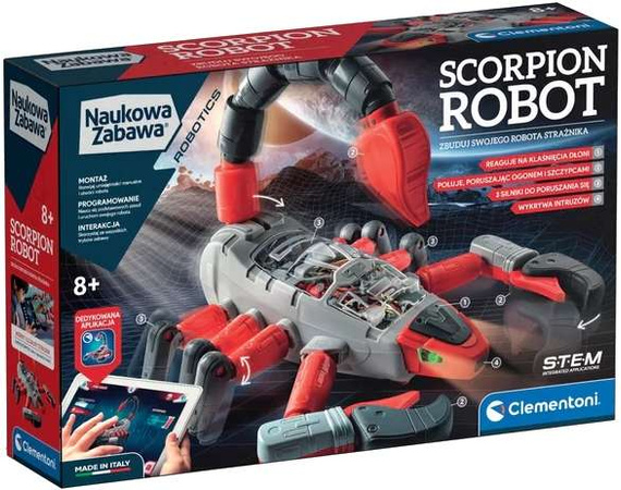 OUTLET Naukowa Zabawa Mecha Scorpion Robot USZKODZONE OPAKOWANIE
