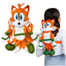 Pluszowa maskotka plecak Sonic Prime Tails