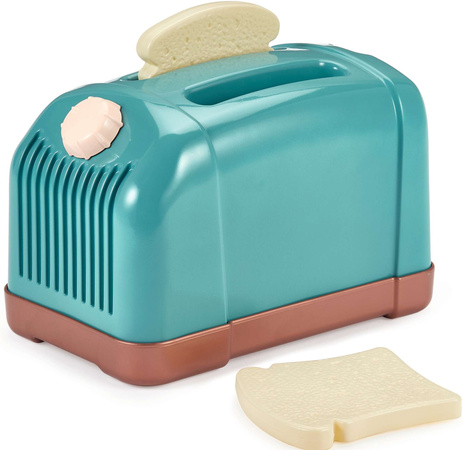 Zestaw do kuchni dla dzieci toster ekspres gofrownica blender + akcesoria 15 elementów