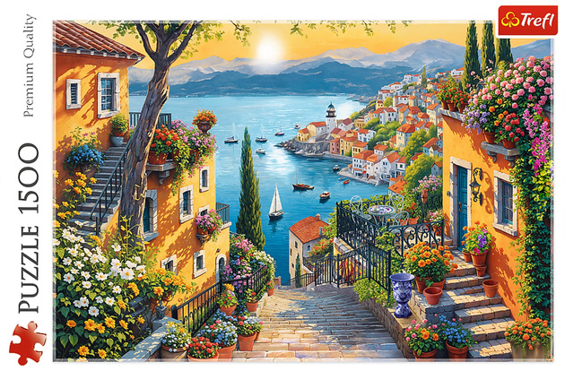 Puzzle 1500 Nadmorski Widok Trefl