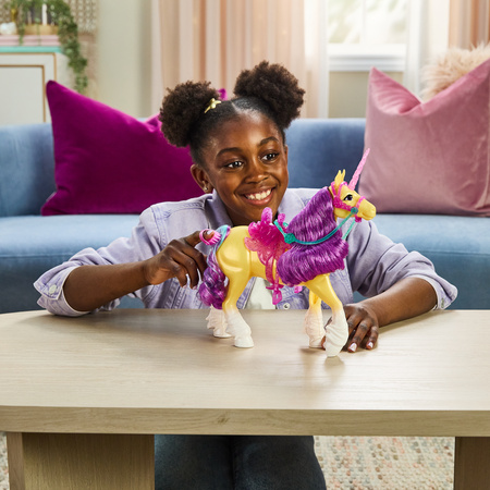 Akademia Jednorożców Zestaw Jednorożec Leaf figurka + akcesoria Unicorn Academy