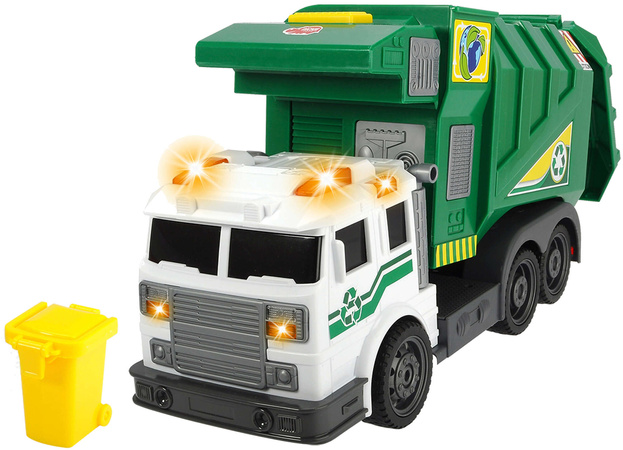Śmieciarka Interaktywny pojazd City Cleaner Światło Dźwięk 37 cm