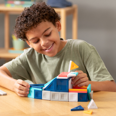 CONNETIX Pro Constructor Set Kreatywne klocki magnetyczne 70 elementów