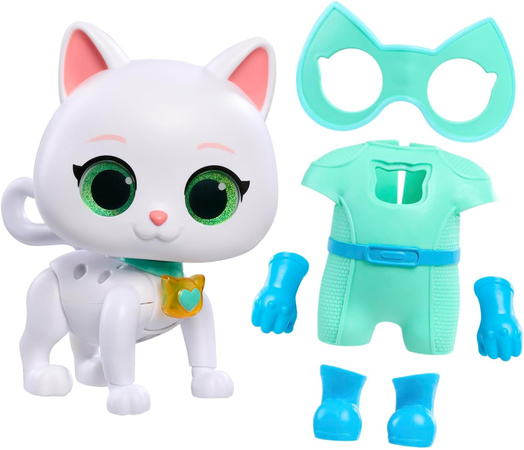 Disney Junior Superkoty Super Kitties Interaktywna Figurka Bitsy/Kizia 20 cm + akcesoria Światło Dźwięk