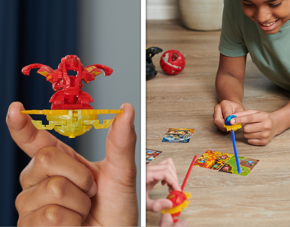 Zestaw Bakugan Battle Pack Gra strategiczna + Figurki Special Attack Dragonoid