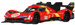 Hot Wheels Premium Circuit Legends auto Ferrari 499P 7 cm