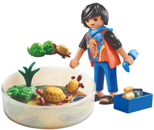 Playmobil My Life Zestaw Terrarium z Żółwiami Figurka 20 elementów