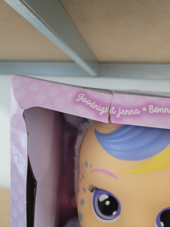 OUTLET Cry Babies Lalka na dobranoc Good Night Jenna USZKODZONE OPAKOWANIE