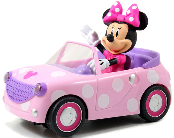 Disney Myszka Minnie Zdalnie sterowany różowy kabriolet RC