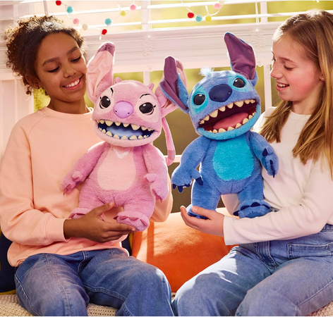 Disney Lilo&Stitch Interaktywna Maskotka Angel Andzia Różowa kosmita Duża przytulanka