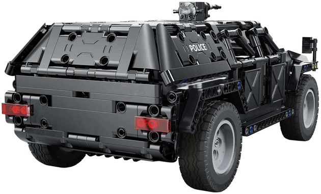 OUTLET Klocki Konstrukcyjne CaDA Samochód Terenowy Sterowane Auto RC Fierce Warrior SUV 561 el. Dual Mode USZKODOZNE OPAKOWANIE