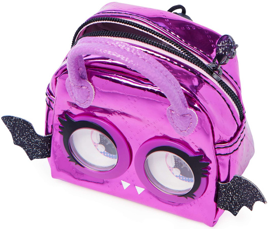 Purse Pets Micro nietoperz Baddie Bat torebka z oczami dla dzieci brelok