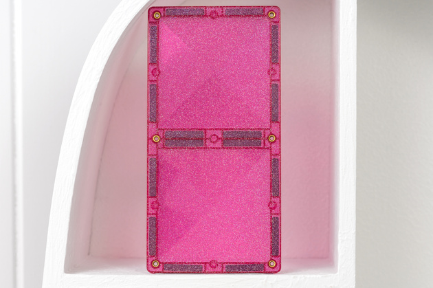 CONNETIX Glitter Unicorn Pack Kreatywne klocki magnetyczne z brokatem 56 elementów