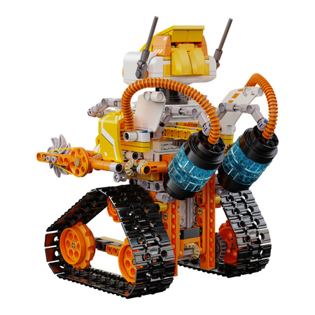 Klocki konstrukcyjne CaDA model robot W.Bot zdalnie sterowany Code Robot RC 3w1 455 elementów