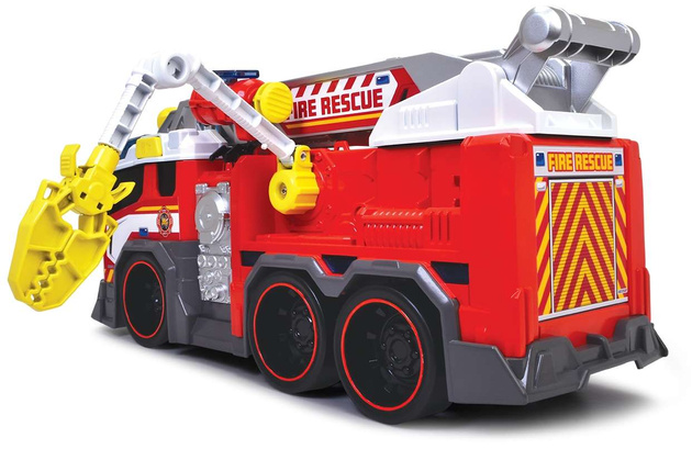 Straż Pożarna Interaktywny wóz Strażacki Fire Fighter Światło Dźwięk