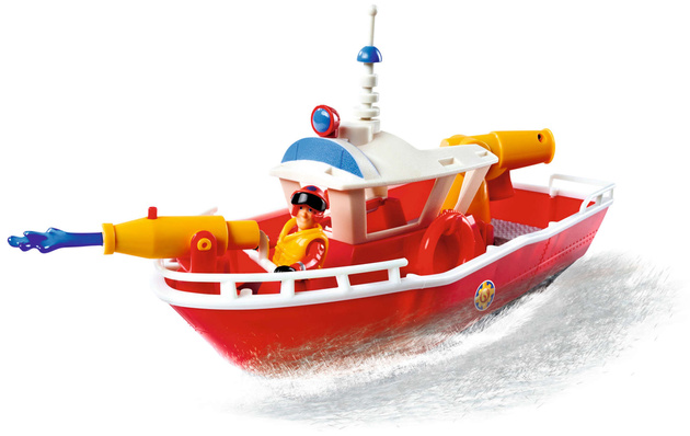 OUTLET Zestaw Strażak Sam Tytan łódź strażacka + figurka i akcesoria WADLIWY