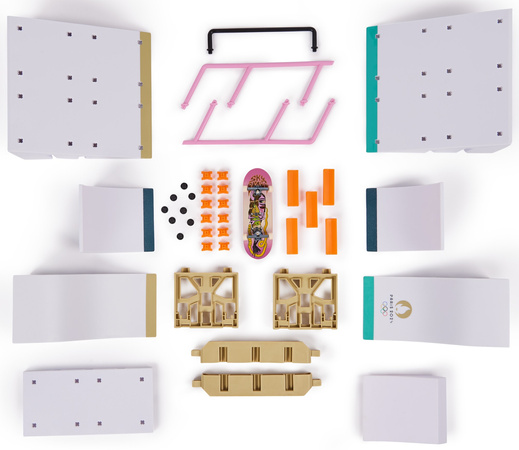 Fingerboard Rampa Sky Brown Paris 2024 Igrzyska Olimpijskie + Deskorolka Incluida Tech Deck