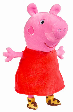 Świnka Peppa maskotka z dźwiękiem 24 cm