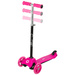 OUTLET EVO Regulowana Trójkołowa Hulajnoga dla Dzieci Light Up Mini Cruiser Różowy Świecące kółka USZKODZONE OPAKOWANIE