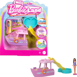 Mini BarbieLand: Mini jacht z figurką Barbie