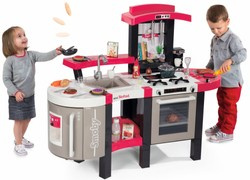 OUTLET Smoby Kuchnia elektroniczna mini Tefal Superchef De Luxe Bubble UŻYWANA