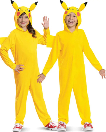 Strój karnawałowy Pokemon Pikachu kostium żółte przebranie 94-109 cm (3-4 lat) Kigurumi