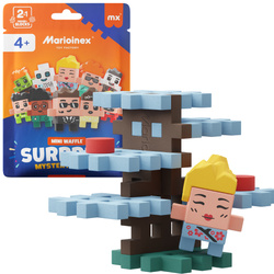 Klocki konstrukcyjne Mini Waffle Surprise Tajemnicza Figurka w saszetce Marioinex
