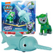 Psi Patrol Aqua Pups Rubble Pojazd podwodny Hammerhead + Rocky i ryba Piła Sawfish figurki 