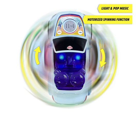 Streets'n Beatz Muzyczny interaktywny pojazd Mercedes-Benz Beat Spinner światło/dźwięk