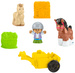 Interaktywna Farma Stajnia z przyjaznymi konikami dla dzieci + 3 figurki i akcesoria Fisher-Price Little People