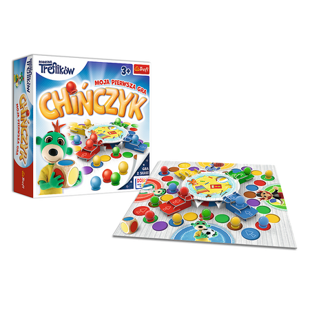 Trefl Chińczyk moja pierwsza gra Rodzina Treflików