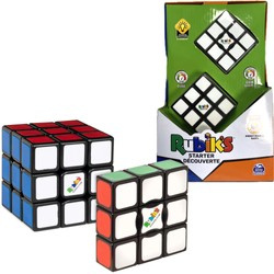 Zestaw Startowy 2 Kostki Rubika 3x3 + rubik's Edge Simple Dla Początkujących