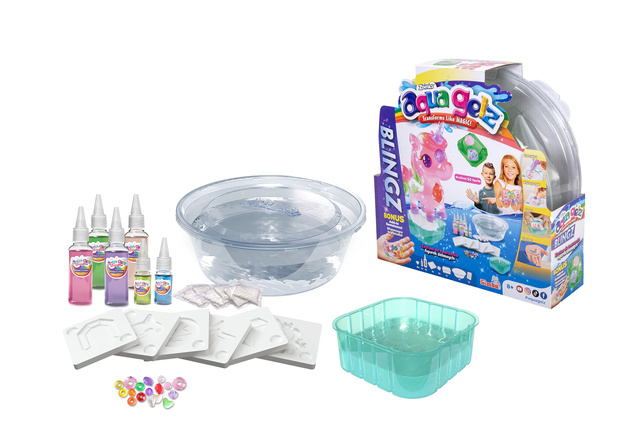 Aqua Gelz Duży Zestaw Kreatywny Deluxe Blingz błyszczące kryształki