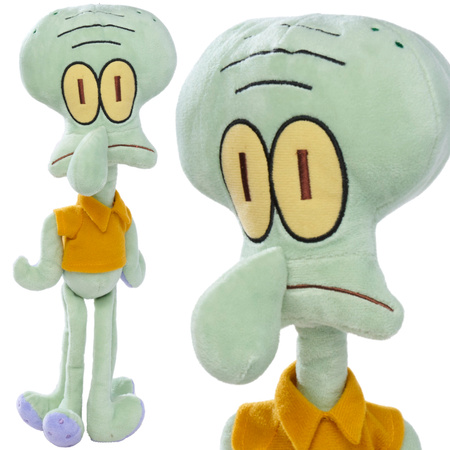 Spongebob Maskotka Skalmar Squidward pluszak 35 cm