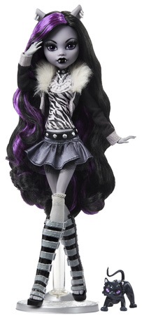 Lalka Monster High Clawdeen Wolf Reel Drama 26 cm + akcesoria