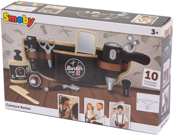 Barber&Cut Pas fryzjerski dla dzieci 10 akcesoriów