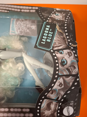 OUTLET Lalka Monster High Lagoona Blue Reel Drama 26 cm + akcesoria