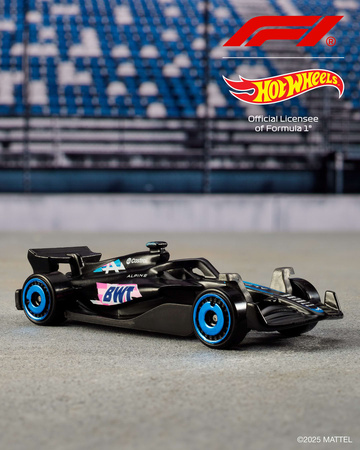 Formula 1 Hot Wheels zestaw pięciopak 5 pojazdów bolidów Race Team 1:64