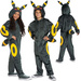 Strój karnawałowy Pokemon Umbreon kostium czarne przebranie 127-136 cm (7-8 lat) Kigurumi