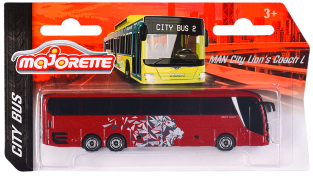 Pojazd miejski MAN Lion's City C Czerwony Autokar